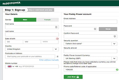 How to register with the site